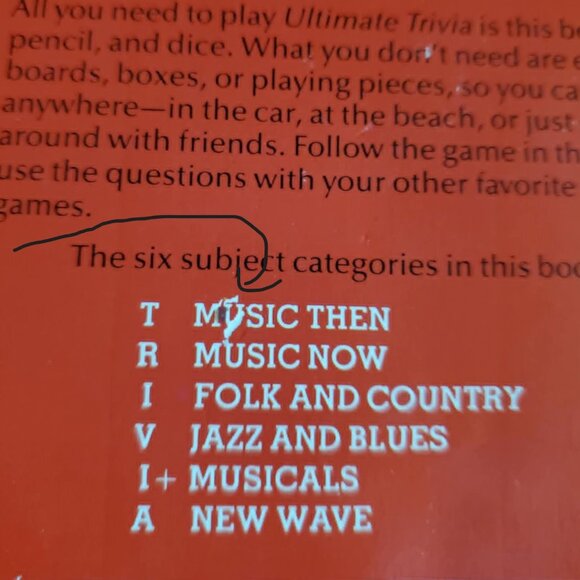 Vintage - Ultimate Trivia  The Book You Play! © 1984 - Picture 4 of 7